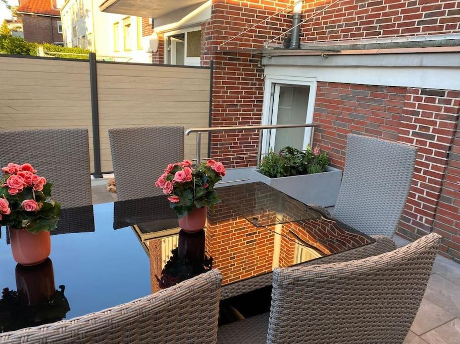Ferienwohnung Hereinspaziert Wilhelmshaven Eksteriør bilde